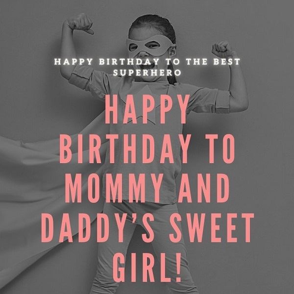 Happy Birthday To Daughter from Mommy and Daddy