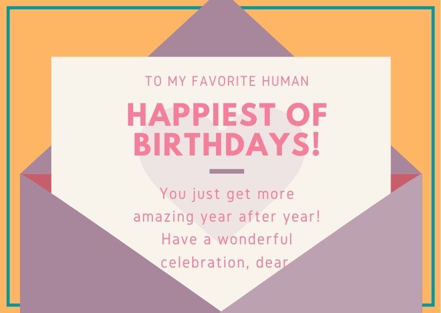 Hapy Birthday Boyfriend Wishes on Card